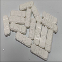 Counterfeit Alptazolam tablets from the DEA